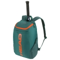 Head Backpack Pro (easy access, 28 liters) 2023 blue-green/orange